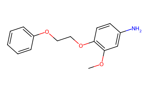 p-Phenetidine, 3-methoxy-alpha-phenoxy- 15382-86-2
